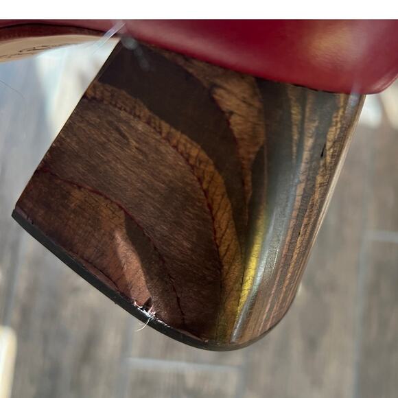 Huma blanco Perry Cherry Mary Jane Heel 37 - Picture 7 of 9